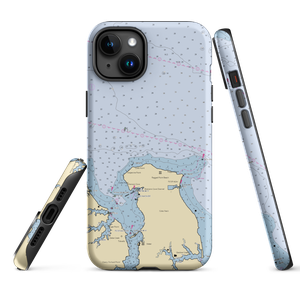 Coles Point Tavern (Mount Holly, VA) NOAA Chart  Tough iPhone Case