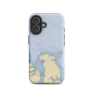 Coles Point Tavern (Mount Holly, VA) NOAA Chart  Tough iPhone Case