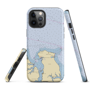 Coles Point Tavern (Mount Holly, VA) NOAA Chart  Tough iPhone Case