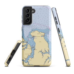 Branson Cove Marina (Mount Holly, VA) NOAA Chart Samsung Phone Case