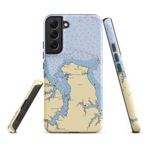 Harding Brothers Marine Railway (Mount Holly, VA) NOAA Chart Samsung Phone Case