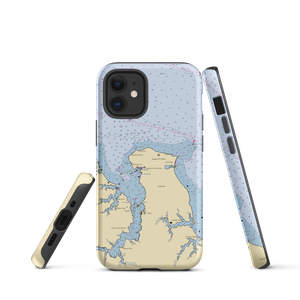 Harding Brothers Marine Railway (Mount Holly, VA) NOAA Chart  Tough iPhone Case