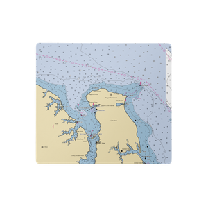 Harding Brothers Marine Railway (Mount Holly, VA) NOAA Chart  Gaming Mouse Pad