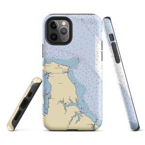 Coles Point Marina (Mount Holly, VA) NOAA Chart  Tough iPhone Case