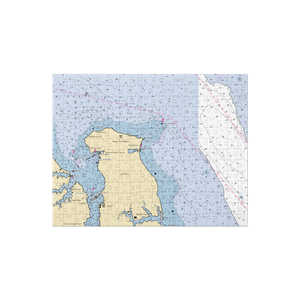 Coles Point Marina (Mount Holly, VA) NOAA Chart Jigsaw Puzzle