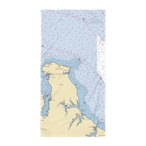 Coles Point Marina (Mount Holly, VA) NOAA Chart Towel