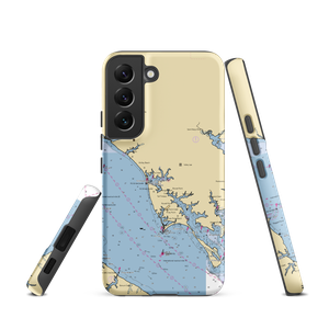 Cedar Cove Marina (Tall Timbers, MD) NOAA Chart Samsung Phone Case