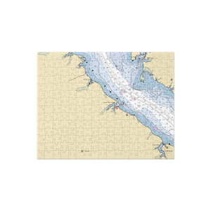 Cape St Mary's Marina (Callaway, MD) NOAA Chart Jigsaw Puzzle