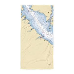 Cape St Mary's Marina (Callaway, MD) NOAA Chart Towel