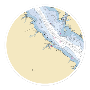 Cape St Mary's Marina (Callaway, MD) NOAA Chart Sticker