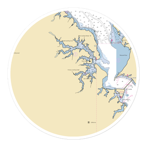 Placid Harbor Education Center (Hollywood, MD) NOAA Chart Sticker