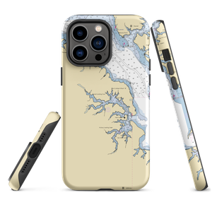 Weeks Marine Railway & Marina (Hollywood, MD) NOAA Chart  Tough iPhone Case