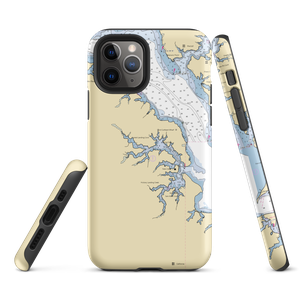 Blackstone Marina (Hollywood, MD) NOAA Chart  Tough iPhone Case