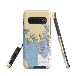 Haskell's Marina (Tall Timbers, MD) NOAA Chart Samsung Phone Case