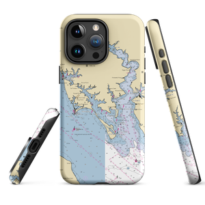 Haskell's Marina (Tall Timbers, MD) NOAA Chart  Tough iPhone Case