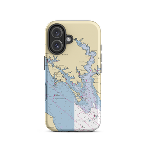 Haskell's Marina (Tall Timbers, MD) NOAA Chart  Tough iPhone Case