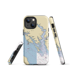 Haskell's Marina (Tall Timbers, MD) NOAA Chart  Tough iPhone Case