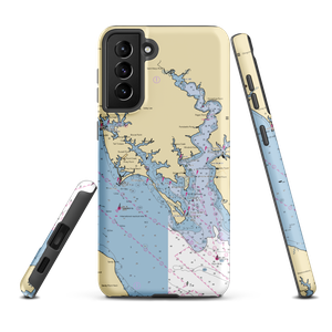 Paul Hall Center for Maritime Training and Education (Piney Point, MD) NOAA Chart Samsung Phone Case