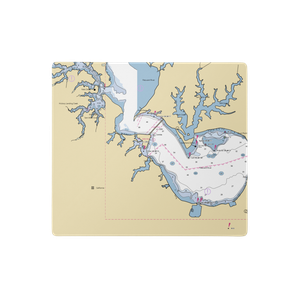 Boatel California, Inc. (Solomons, MD) NOAA Chart  Gaming Mouse Pad