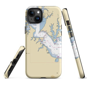 Lord Calvert Yacht Club (Patuxent River, MD) NOAA Chart  Tough iPhone Case