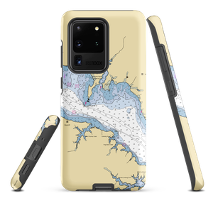 Island Creek Marina (Barstow, MD) NOAA Chart Samsung Phone Case