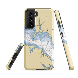 Island Creek Marina (Barstow, MD) NOAA Chart Samsung Phone Case