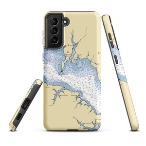 Island Creek Marina (Barstow, MD) NOAA Chart Samsung Phone Case