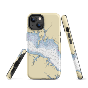 Island Creek Marina (Barstow, MD) NOAA Chart  Tough iPhone Case