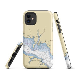 Len's Marina (Barstow, MD) NOAA Chart  Tough iPhone Case