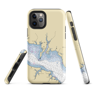 Broomes Island Marina (Barstow, MD) NOAA Chart  Tough iPhone Case