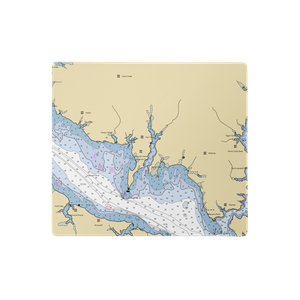 Broomes Island Marina (Barstow, MD) NOAA Chart  Gaming Mouse Pad