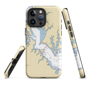 Point Patience Marina (Solomons, MD) NOAA Chart  Tough iPhone Case