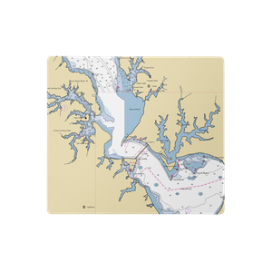 Point Patience Marina (Solomons, MD) NOAA Chart  Gaming Mouse Pad