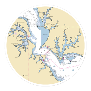 Point Patience Marina (Solomons, MD) NOAA Chart Sticker