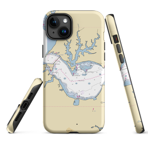 Bunky's Charter Boats (Solomons, MD) NOAA Chart  Tough iPhone Case