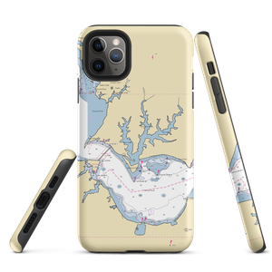 Beacon Marina (Solomons, MD) NOAA Chart  Tough iPhone Case