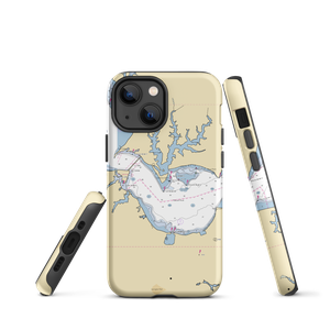 Tiki Bar Dinghy Docking (Patuxent River, MD) NOAA Chart  Tough iPhone Case