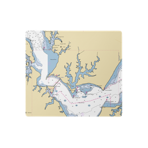 Drum Point Marine (Solomons, MD) NOAA Chart  Gaming Mouse Pad