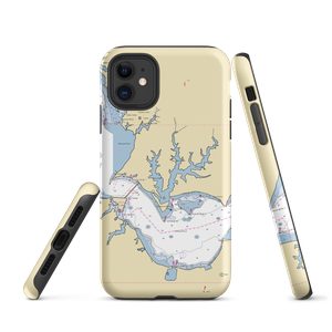 Holiday Inn Select (Solomons, MD) NOAA Chart  Tough iPhone Case