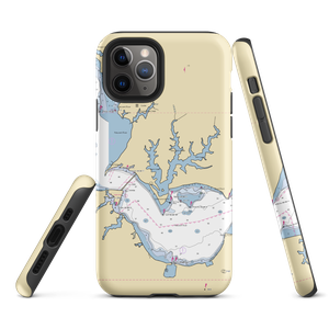 Holiday Inn Select (Solomons, MD) NOAA Chart  Tough iPhone Case