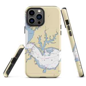 Holiday Inn Select (Solomons, MD) NOAA Chart  Tough iPhone Case