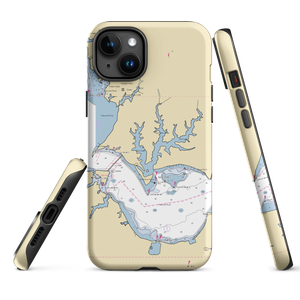 Calvert Marina (Solomons, MD) NOAA Chart  Tough iPhone Case