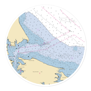 White Point Creek Marina (Sandy Point, VA) NOAA Chart Sticker