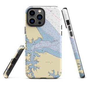 Sandy Point Marina (Sandy Point, VA) NOAA Chart  Tough iPhone Case