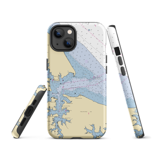 Sandy Point Marina (Sandy Point, VA) NOAA Chart  Tough iPhone Case