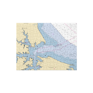 Sandy Point Marina (Sandy Point, VA) NOAA Chart Jigsaw Puzzle