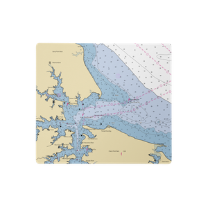 Sandy Point Marina (Sandy Point, VA) NOAA Chart  Gaming Mouse Pad