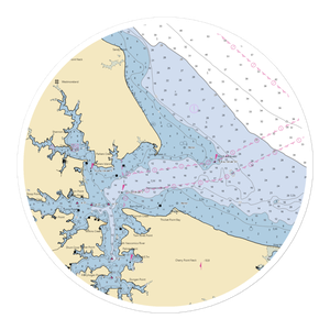 Sandy Point Marina (Sandy Point, VA) NOAA Chart Sticker