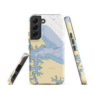 The Slips // Kinsale (Sandy Point, VA) NOAA Chart Samsung Phone Case