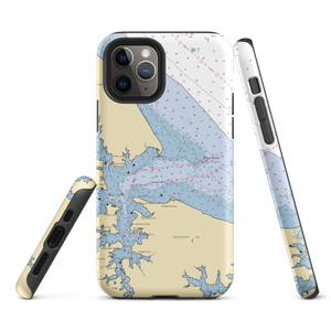 The Slips // Kinsale (Sandy Point, VA) NOAA Chart  Tough iPhone Case